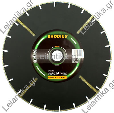 Δίσκος ηλεκτρολιζέ RHODIUS DG25 230mm